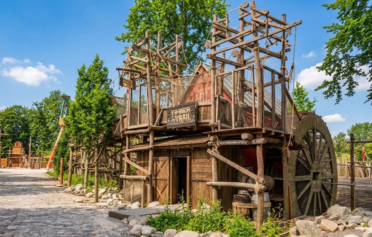 Ingang Timber Trail.