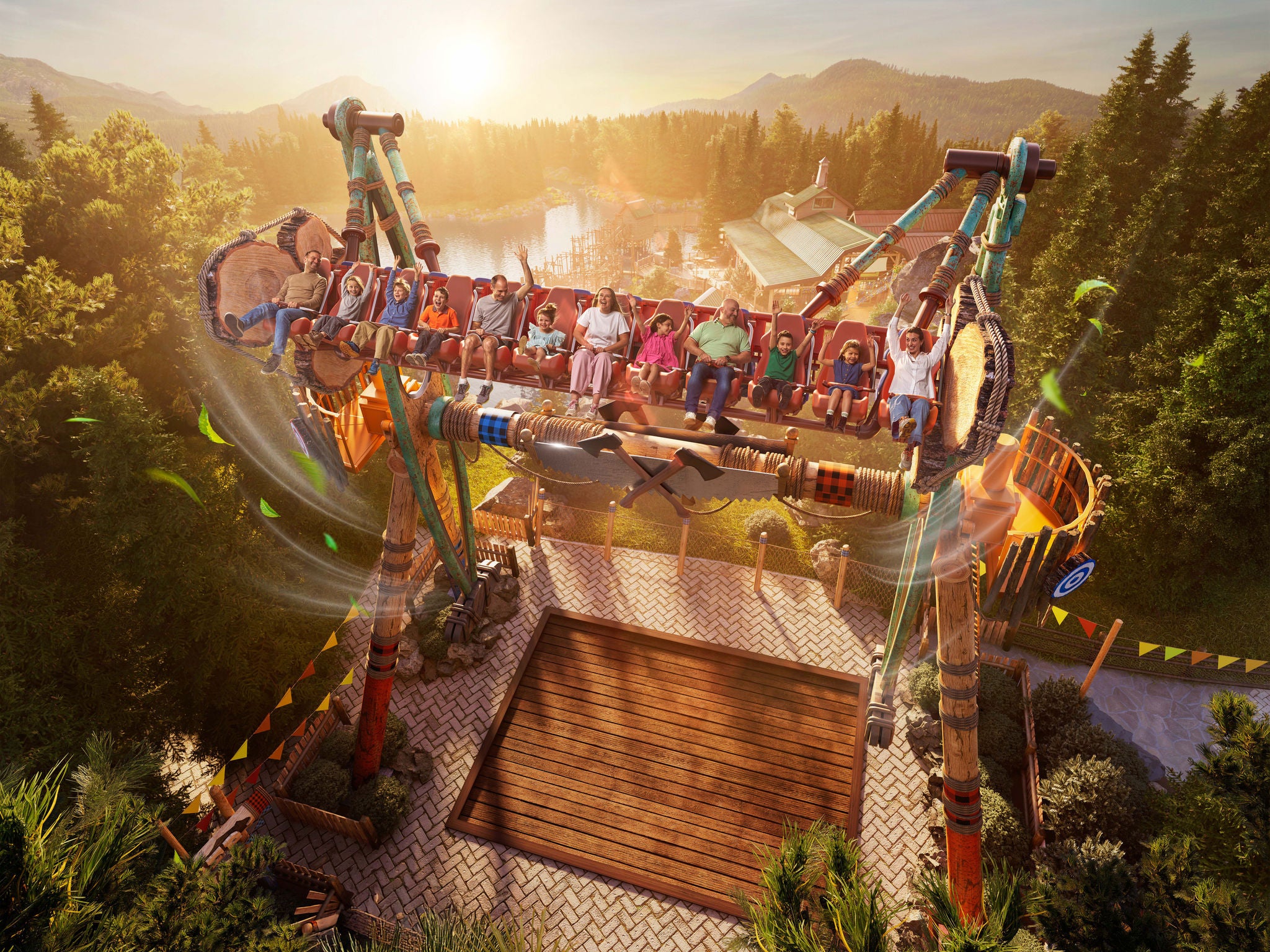 Seasaw Swing concept art.