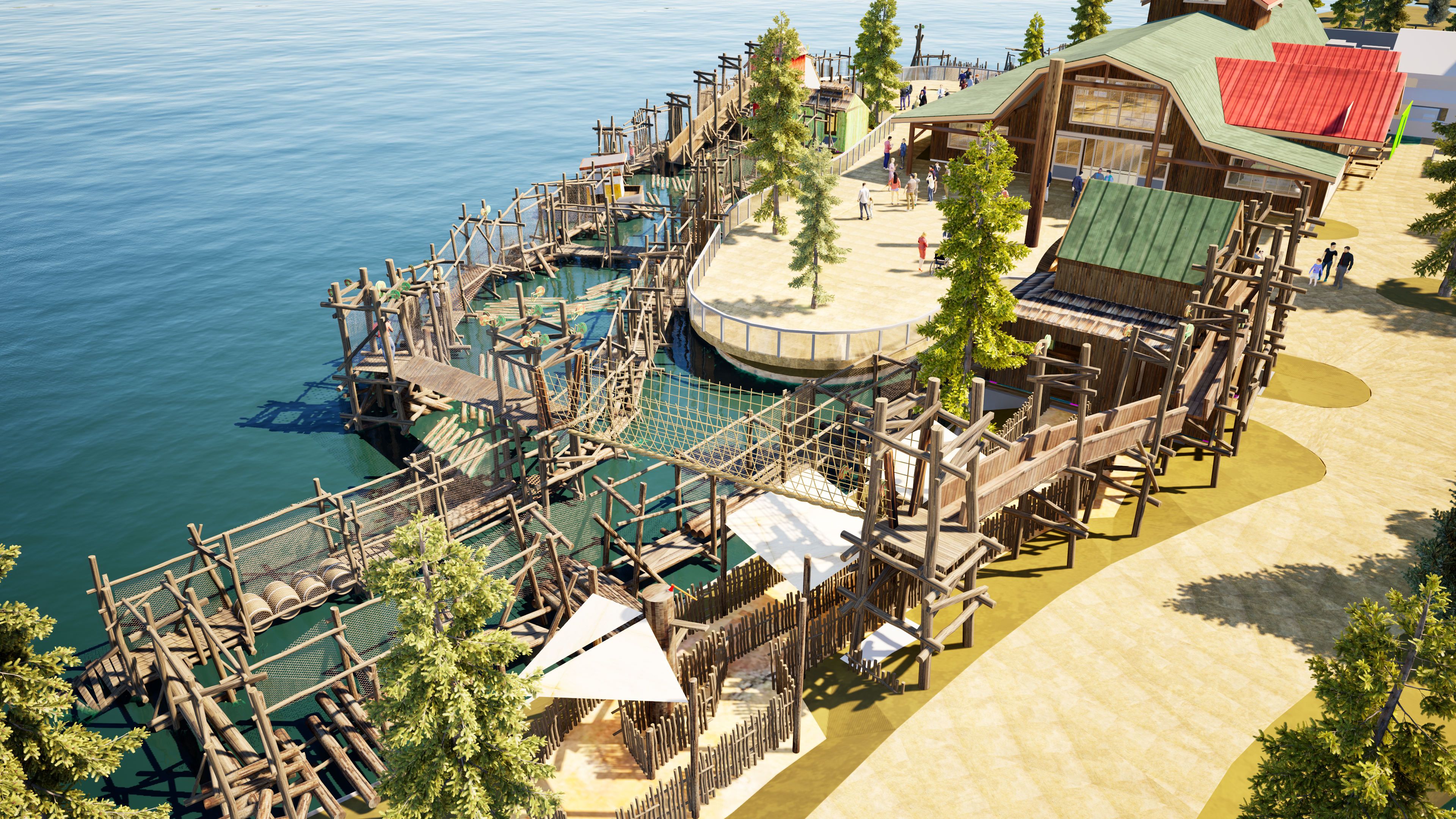 Timber Trail concept art.